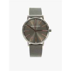 Women's watch with strap in silver color Armani Exchange - Women