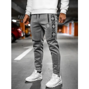 Pantaloni de training gri Bolf HM665