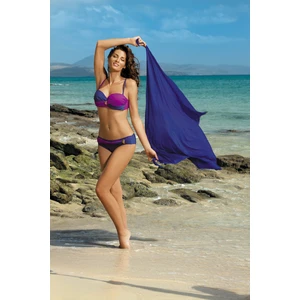 Liliana Royal Blue-Memory M-259 Swimsuit Royal Blue with Dark Pink (13)