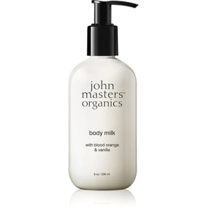 John Masters Organics Blood Orange & Vanilla tělové mléko s hydratačním účinkem 236 ml