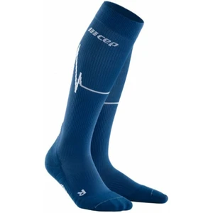 CEP WP30NC Compression Tall Socks Heartbeat Ocean Wave III