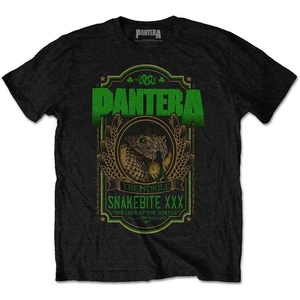 Pantera T-Shirt Snakebite XXX Label Grafik-Schwarz M