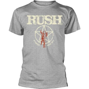 Rush Tričko American Tour 1977 Šedá M