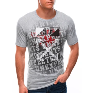 Edoti Men's printed t-shirt S1602