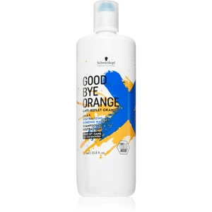 Schwarzkopf Professional Goodbye Orange tónovací šampon neutralizující mosazné podtóny 1000 ml