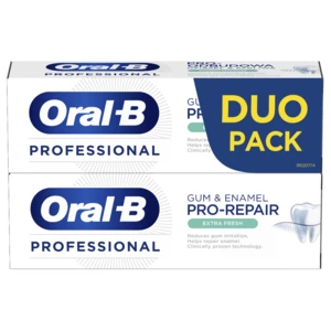 Oral B Professional Sensitivity & Gum Calm Extra Fresh zubní pasta 2x75 ml