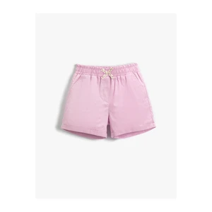 Koton Basic Bow Shorts Cotton