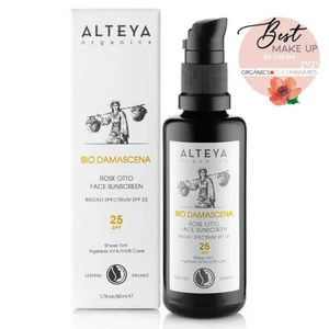 Alteya Organics Alteya Pleťové sérum proti slunci SPF25 Bio Damascena 50ml 1 x 50 ml