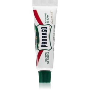 Proraso Green krém na holenie v tube cestovný pre mužov 10 ml