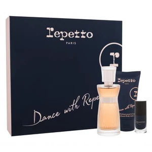 Repetto Dance with Repetto darčeková kazeta parfumovaná voda 60 ml + telové mlieko 50 ml + lak na nechty 5 ml pre ženy