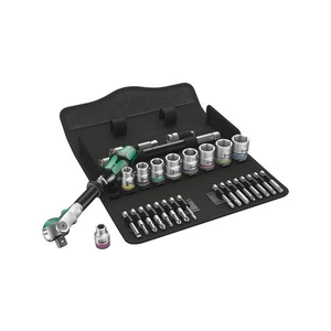Sada nástrčných klíčů Wera 8100 SB 6 Zyklop Speed 05004046001, 3/8", 29dílná
