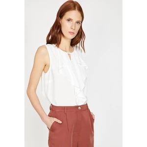 Koton Camisole - Ecru - Regular fit