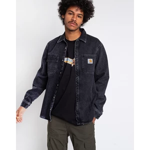 Kurtka koszulowa męska Carhartt WIP Salinac Shirt Jacket I029212 BLACK STONE WASH