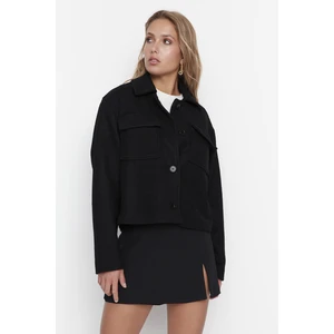 Trendyol Coat - Schwarz - Double-breasted