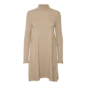 Vero Moda Dámske šaty VMHAPPINESS 10273176 Irish Cream M