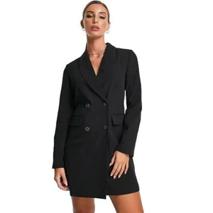 Vero Moda Dámske šaty VMZELDA Loose Fit 10283139 Black L