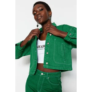 Dámská bunda Trendyol TWOAW23CE00234/Green