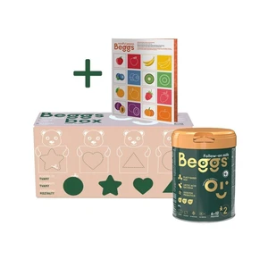 Beggs 2 následné mlieko, Beggs box+ pexeso