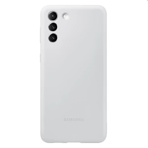 Puzdro Silicone Cover pre Samsung Galaxy S21 Plus - G996B, light gray (EF-PG996C)