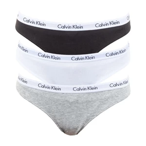 3PACK Damskie majtki Calvin Klein MulticolorEd (QD3588E-999)