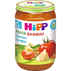 HiPP Príkrm BIO PASTA BAMBINI Zeleninové lasagne zeleninový s cestovinami 1x220 g 220 g