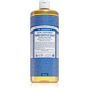 Dr. Bronner’s Peppermint tekuté univerzální mýdlo 945 ml