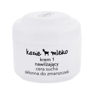 Ziaja Goat´s Milk 50 ml denný pleťový krém pre ženy na zmiešanú pleť; výživa a regenerácia pleti; na dehydratovanu pleť; Cruelty free