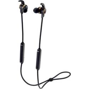 Bluetooth® sportovní náhlavní sada In Ear Stereo Renkforce RF-WH-150 RF-4355548, černá, hnědá