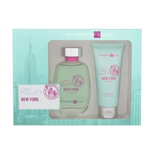 Mandarina Duck Let´s Travel To New York dárková kazeta toaletní voda 100 ml + sprchový gel 100 ml pro ženy