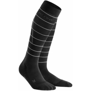 CEP Compression Tall Socks Reflective Women Black II