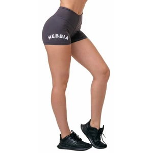Nebbia Classic Hero High-Waist Shorts Marron XS