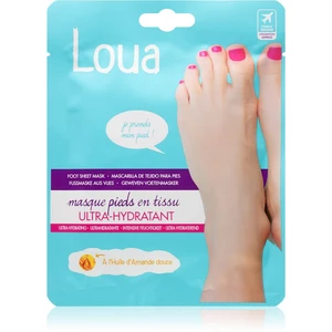 Loua Ulltra-Moisturising Feet Mask regeneračná maska na nohy a nechty 14 ml