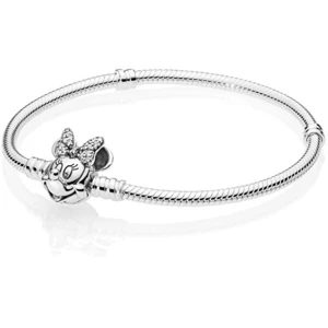 Pandora Stříbrný náramek Disney Minnie 597770CZ 17 cm