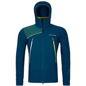 Ortovox Chaqueta para exteriores Pala Hooded Jacket M Petrol Blue S