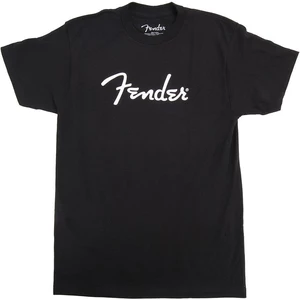 Fender Camiseta de manga corta Spaghetti Logo Black L