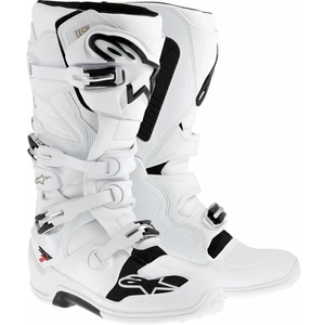 Alpinestars Tech 7 Boots White 47 Cizme de motocicletă