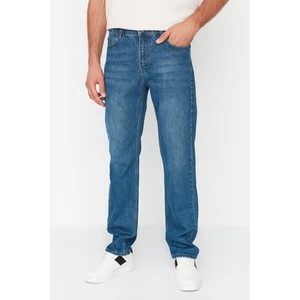 Trendyol Men's Navy Straight Fit Jeans
