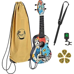 Ortega K2-SR Ukelele soprano Samurai