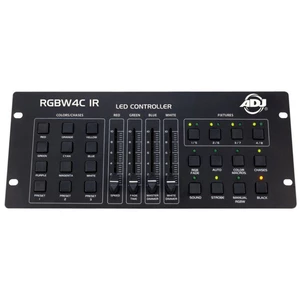 ADJ RGBW4C IR Controlador de iluminación, interfaz