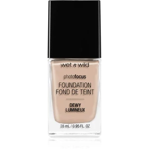 Wet n Wild Photo Focus ľahký hydratačný make-up pre rozjasnenie pleti odtieň Soft Ivory 28 ml