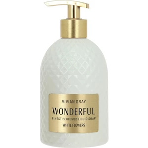 Vivian Gray Wonderful White Flowers luxusní tekuté mýdlo na ruce 500 ml