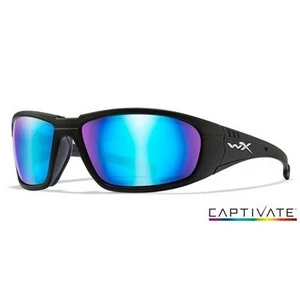 Wiley x polarizačné okuliare boss captivate blue mirror matte black frame