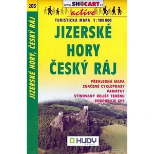 203 Jizerské hory / Turistická mapa SHOCart