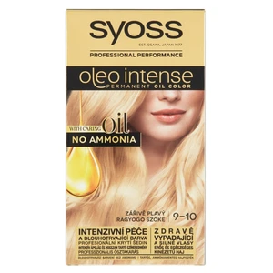 Syoss Oleo Intense permanentná farba na vlasy s olejom odtieň 9-10 Bright Blond