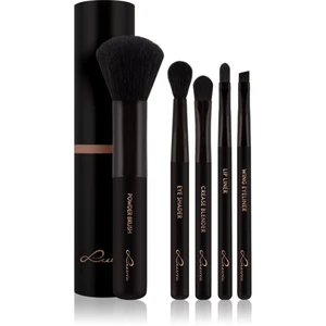 Luvia Cosmetics Travel Set Espresso sada štetcov cestovný