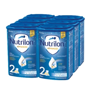 NUTRILON Mlieko následné dojčenské 2 Advanced Good Night 6x 800 g, 6+