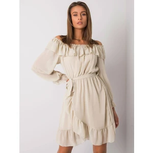 Beige dress Och Bella BI-1203. R40