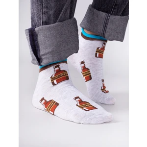 Yoclub Man's Cotton Socks Patterns Colors SKS-0086F-C300