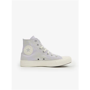 Světle fialové dámské vzorované kotníkové tenisky Converse Chuck  - Dámské