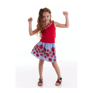 Mushi Poppy Girl T-Shirt and Skirt Set